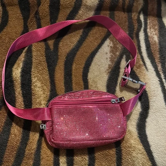 Sparkling Pink Belt Bag - Picture 2 of 4